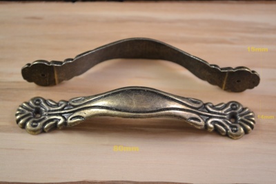 Antique Brass Finish Handles (pair)